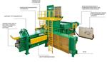 Macpresse MAC108L-1 пресс ТКО производительность 40 тонн/час
