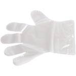 Перчатки одноразовые полиэтиленовые, прозрачные, 100 шт. (50 пар), L, Россия Перчатки одноразовые полиэтиленовые, прозрачные, 100 шт. (50 пар), L, Россия