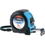 Рулетка Вектор 5 м х 25 , утолщенное полотно, магнитный зацеп, обрезиненный корпус Барс