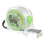 Рулетка Кварц, прозрачный корпус, амортизатор, 5 м х 25  Сибртех