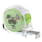 Рулетка Кварц, прозрачный корпус, амортизатор, 10 м х 25  Сибртех