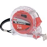 Рулетка Crystal, 5 м х 25 , корпус из поликарбоната Matrix