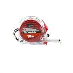 Рулетка Crystal, 10 м х 25 , корпус из поликарбоната Matrix