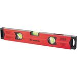 Уровень алюминиевый магнитный, 1800 , фрезерованный, 3 глазка (1 зеркальный), усиленный Matrix