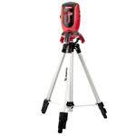 Уровень лазерный ML01T, дальность 10 м, точность ± 0,5 . / 1 м, длина волны 650 нм, проекция 1 вертикальная 1 горизонтальная плоскость, резьба под штатив 5/8", штатив в комплекте Matrix