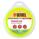 Леска для триера, квадрат 2,4  х 40 м, блистер Flex cord Denzel