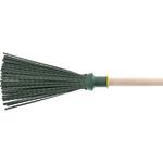 Метла полипропиленовая, 215 х 280 х 1505 , круглая, деревянный черенок, Россия, Сибртех