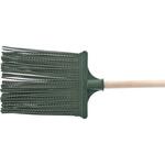 Метла полипропиленовая, 230 х 250 х 1490 , плоская, деревянный черенок, Россия, Сибртех