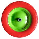 Колесо полиуретановое 4.80/4-8, длина оси 90 , подшипник 20 Сибртех Колесо полиуретановое 4.80/4-8, длина оси 90 , подшипник 20 Сибртех