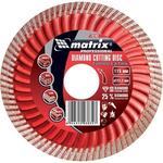 Диск алмазный, отрезной Turbo Extra, 230 х 22,2 , сухая резка Matrix Professional