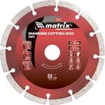 Диск алмазный, отрезной сегментный, 180 х 22,2 , сухая резка Matrix Professional
