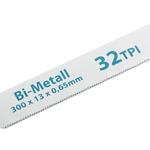 Полотна для ножовки по металлу, 300 , 32 TPI, BiM, 2 шт Gross