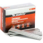 Скобы для пневматического степлера 18GA, 1,25 х 1  длина 22  ширина 5,7 , 5000 шт Matrix