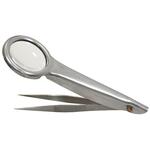 Лупа с пинцетом, 8 кратная, D 27 , тип 2 Sparta