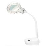 Лупа с подсветкой 3 кратная и 8 кратная, D 87,5 , на гибком штативе Matrix