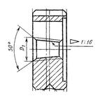 Плашка Трубная коническая   R  1 1/2", 11 ниток/дюйм, dнар.90мм