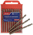 Сверло по металлу Cutop Profi с кобальтом 5%, 4 x 75 мм (10 шт)
