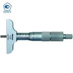 Глубиномер микрометрический 0-100 мм со вставками (4 штуки), 129-111, MITUTOYO