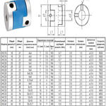 Муфта D40х35мм, для валов d12 х d15мм (OHC40)