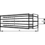 Цанга d15,0  ER32  L40мм  DIN 6499 "CNIC"