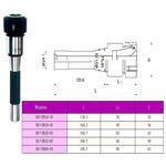 Патрон Цанговый с хвостовиком R8 (7/16"- 20UNF) под цанги ЕR40 "CNIC"