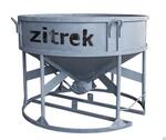 Бункер для бетона Zitrek БН-1 (люлька, воронка, лоток) низкая