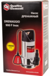 Дренажный насос Quattro Elementi Drenaggio 900 F Inox