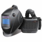 Сварочная маска TECMEN PAPR with ADF 815S TM 16 BLACK (с внешней кнопкой режима зачистки)