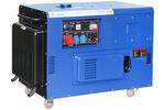 Дизельный генератор ТСС SDG 12000EHS3 в шумозащитном кожухе