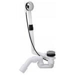 Слив-перелив для ванн Viega Multiplex 6163.45 полуавтомат хром