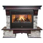 Электрокамин Real Flame Rockland 26/HL c очагом 3D Novara