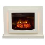 Электрокамин Real Flame Lucca 25 WT c очагом Firefield 25 S IR
