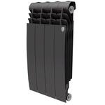 Радиатор биметаллический Royal Thermo Biliner 500 Noir Sable 4 секции