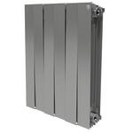Радиатор биметаллический Royal Thermo PianoForte 500 Silver Satin 6 секций