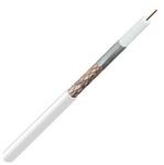 Кабель коаксиальный RG-6U+Cu 75 Ом Cu/Al/Cu 64% белый бухта 305 м Rexant