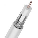Кабель коаксиальный магистральный RG-11U 75 Ом CCS/Al/Al 83% белый бухта 305 м Rexant