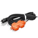 Удлинитель силовой UNIVersal У16-040 9634133 30 м 4 розетки с защитной крышкой и заземлением КГ 3х1,5 3500 Вт IP44