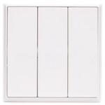 Выключатель дистанционный Gritt Elegance B180100W трехклавишный белый