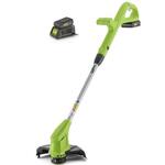 Триммер аккумуляторный Greenworks G24LT30K2 Basic с аккумулятором 2Ач и зарядным устройством Триммер аккумуляторный Greenworks G24LT30K2 Basic с аккумулятором 2Ач и зарядным устройством