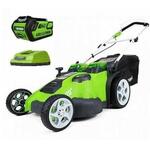 Газонокосилка аккумуляторная Greenworks G-MAX 40V TwinForce G40LM49DBK6 Газонокосилка аккумуляторная Greenworks G-MAX 40V TwinForce G40LM49DBK6