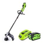 Триммер аккумуляторный Greenworks GD40BCK4 Триммер аккумуляторный Greenworks GD40BCK4