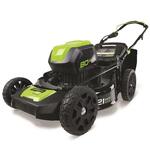 Газонокосилка аккумуляторная Greenworks GD80LM51SP без аккумулятора и зарядного устройства Газонокосилка аккумуляторная Greenworks GD80LM51SP без аккумулятора и зарядного устройства