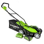 Газонокосилка аккумуляторная Greenworks G40LM35K2 Газонокосилка аккумуляторная Greenworks G40LM35K2