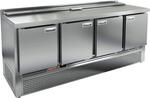 Саладетта (холодильный стол для салатов) HICOLD SLE2-1111GN с крышкой