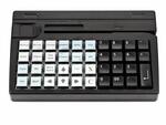 Программируемая клавиатура Posiflex KB-4000U-B черная c ридером магнитных карт на 1-3 дорожки, USB (22720) Posiflex KB-4000