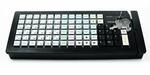 Программируемая клавиатура Posiflex KB-6600U-B черная c ридером магнитных карт на 1-3 дорожки (21781) Posiflex KB-6600