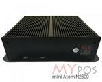 POS-компьютер myPOS mini 3 Atom N2800, RAM 2Gb, SSD 60GB, 6 USB, 6 COM, PS/2, LPT, без ОС