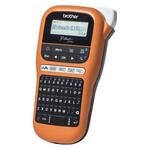 Принтер Brother P-touch PTE-110VP переносной оранжевый/черный