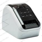 Brother QL-810W, ленты DK до 62 мм, кол-во строк любое, 176 мм/сек, автонож, USB/WiFi, печать ШК