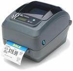 Термотрансферный принтер Zebra GX420t; 203dpi, USB, Serial, Centronics Parallel, Cutter - Liner and Tag {GX42-102522-000...